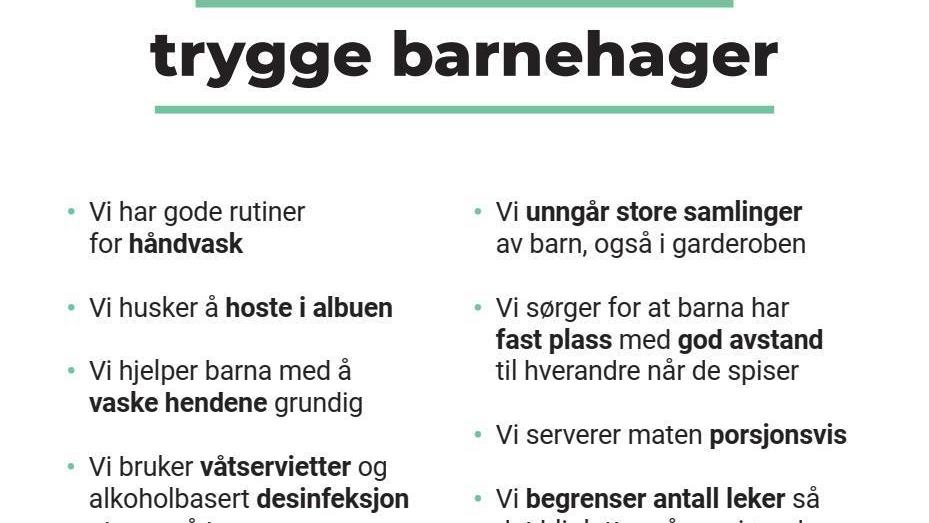 Lenke til artikkel: Informasjon til foresatte om gjenåpning 21. april
