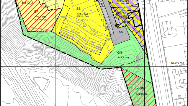 Lenke til artikkel: Vedtatt detaljreguleringsplan for Kaffegata, gnr. 95 bnr. 236 mfl., Plan-ID 2022002