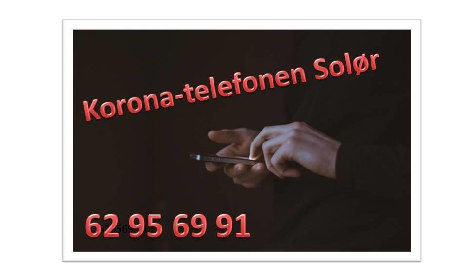 Lenke til artikkel: Koronatelefonen er sommeråpen kl. 10 - 14