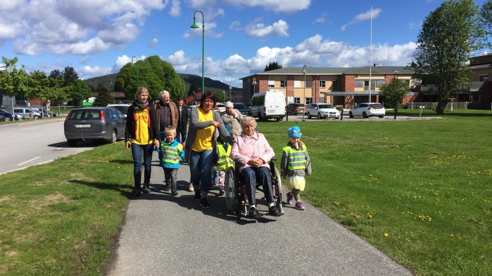 Lenke til artikkel: Myrsnipa Solkroken på sommeravslutning i lekeparken