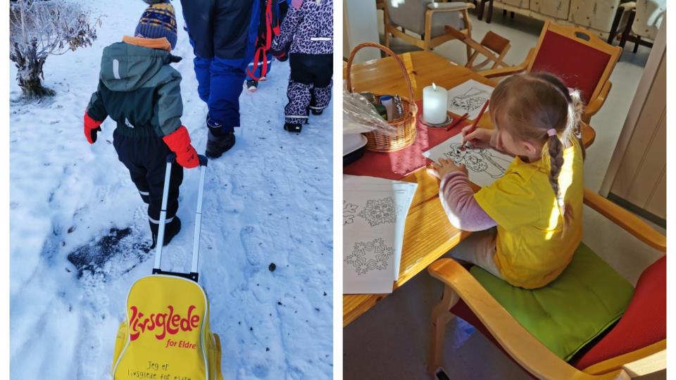 Lenke til artikkel: Barnehagebesøk på bofellesskapet