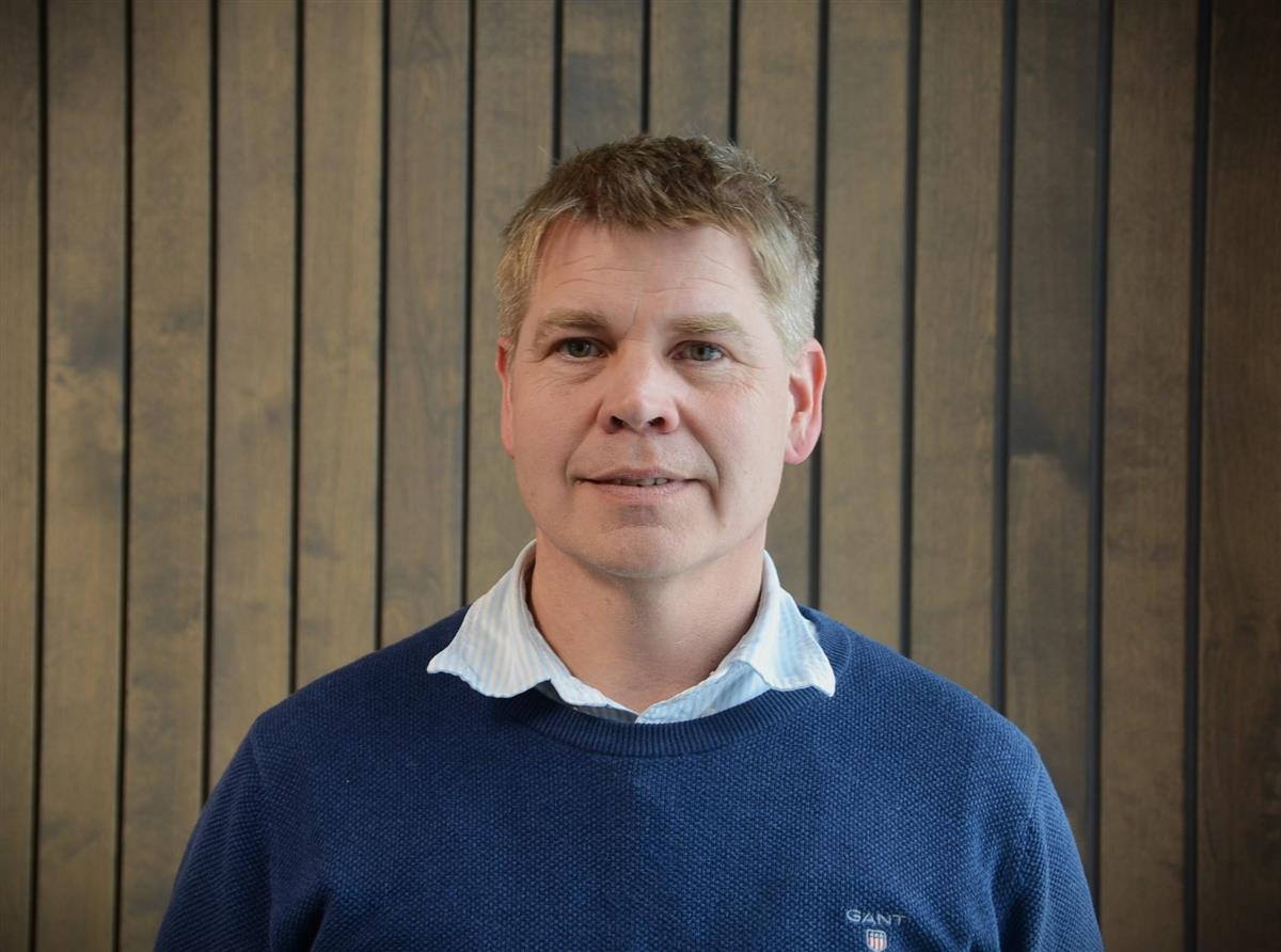 Portrettbilde av mann. - Klikk for stort bilde